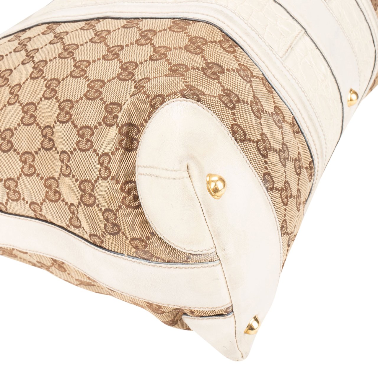 Gucci Gucci GG Monogram Croco Optic Handbag Divers
