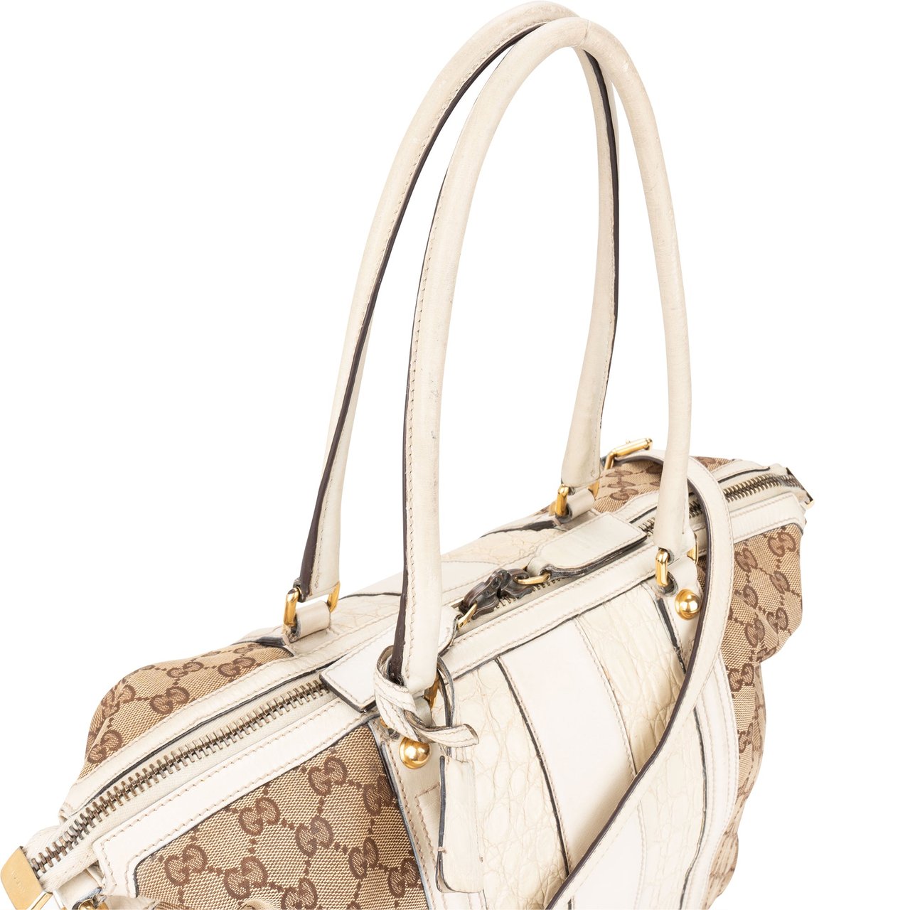 Gucci Gucci GG Monogram Croco Optic Handbag Divers
