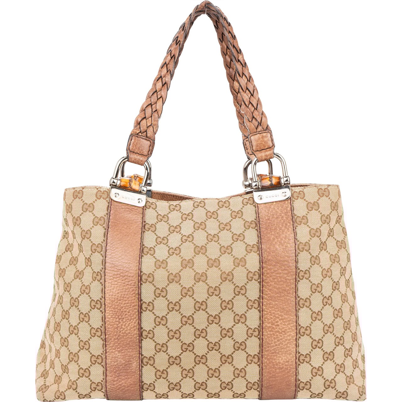 Gucci Gucci GG Monogram Bamboo Handbag Divers
