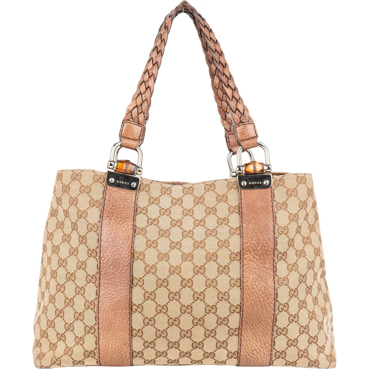 Gucci Gucci GG Monogram Bamboo Handbag Divers