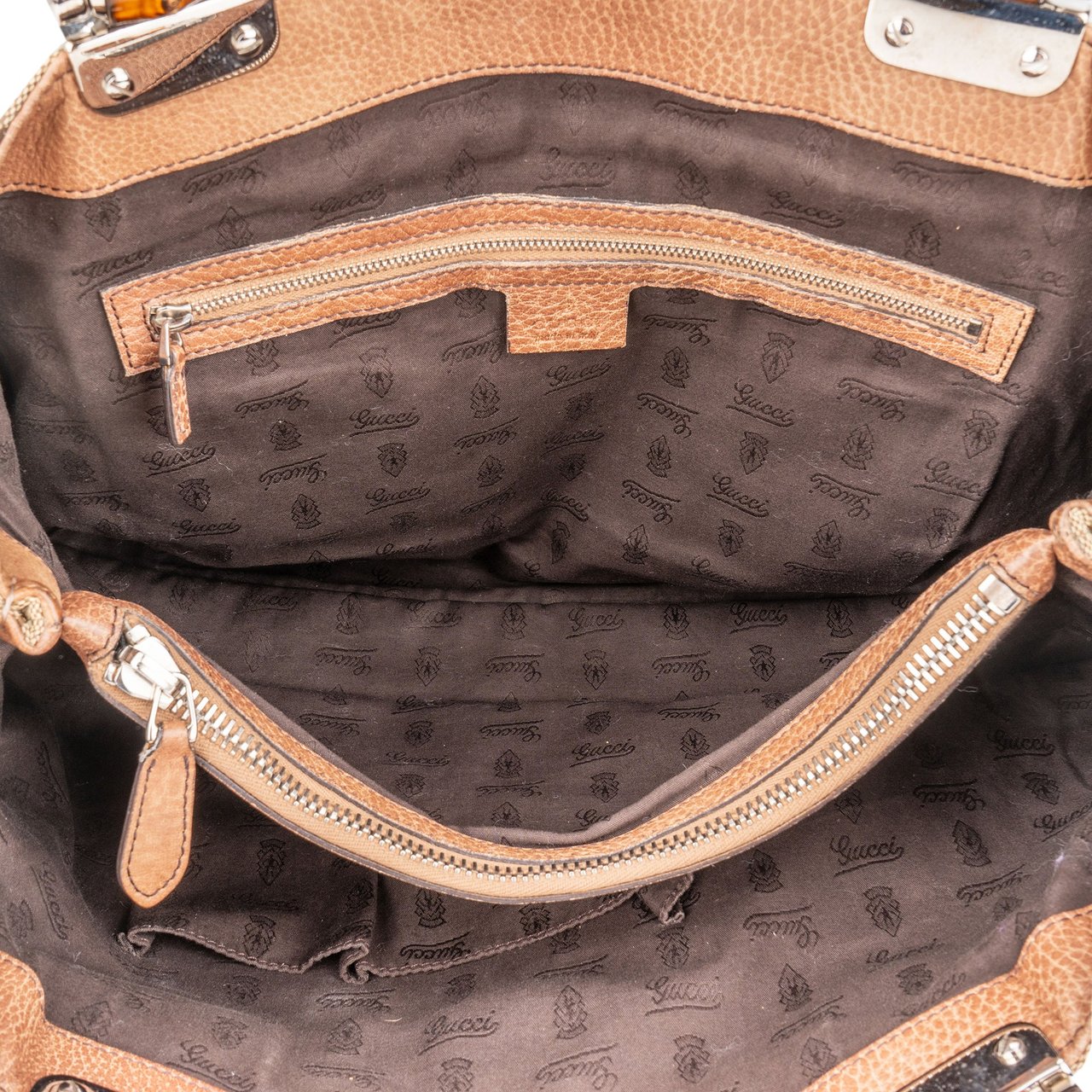 Gucci Gucci GG Monogram Bamboo Handbag Divers