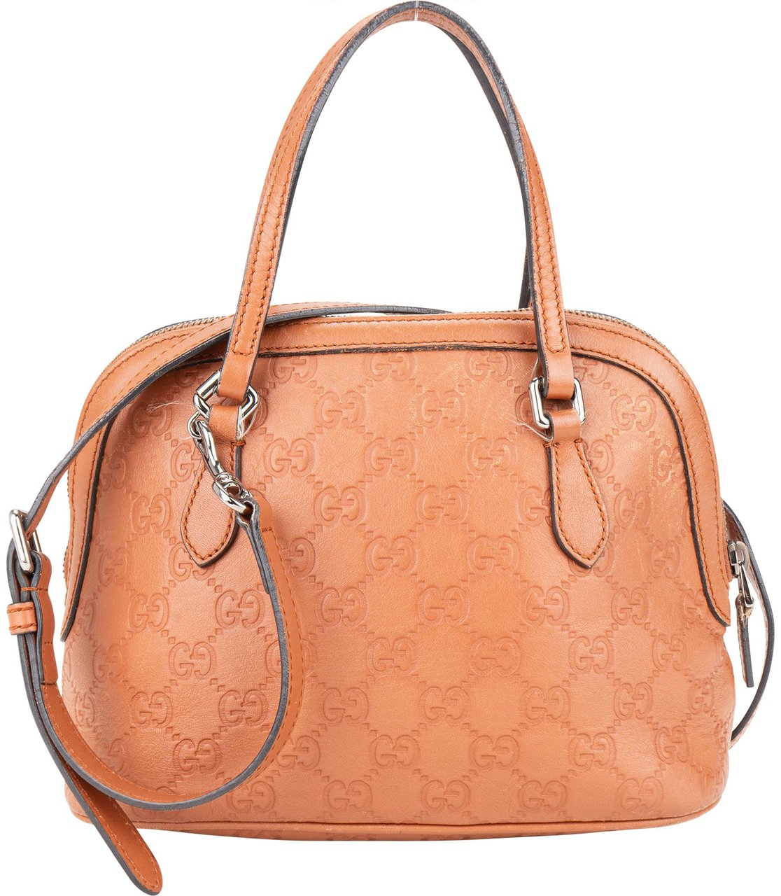 Gucci Gucci GG Guccissima Handbag Oranje