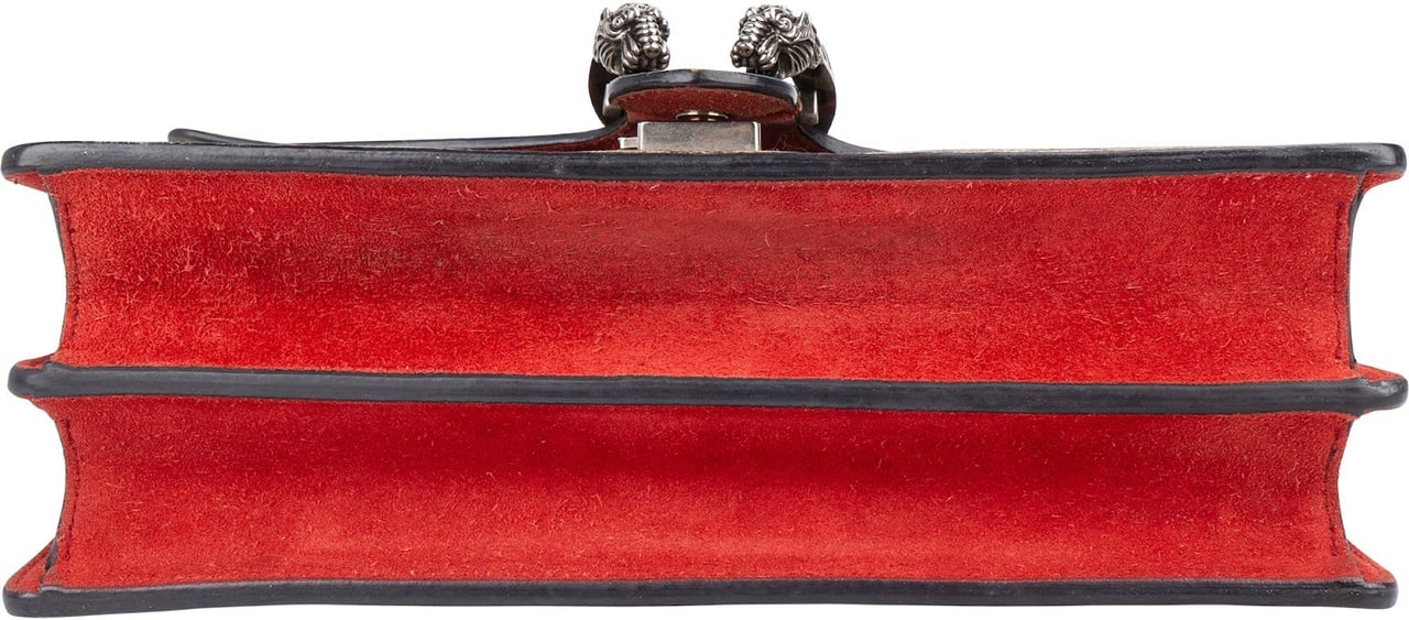 Gucci Gucci Monogram GG Supreme Suede Dionysus Shoulder Bag Beige