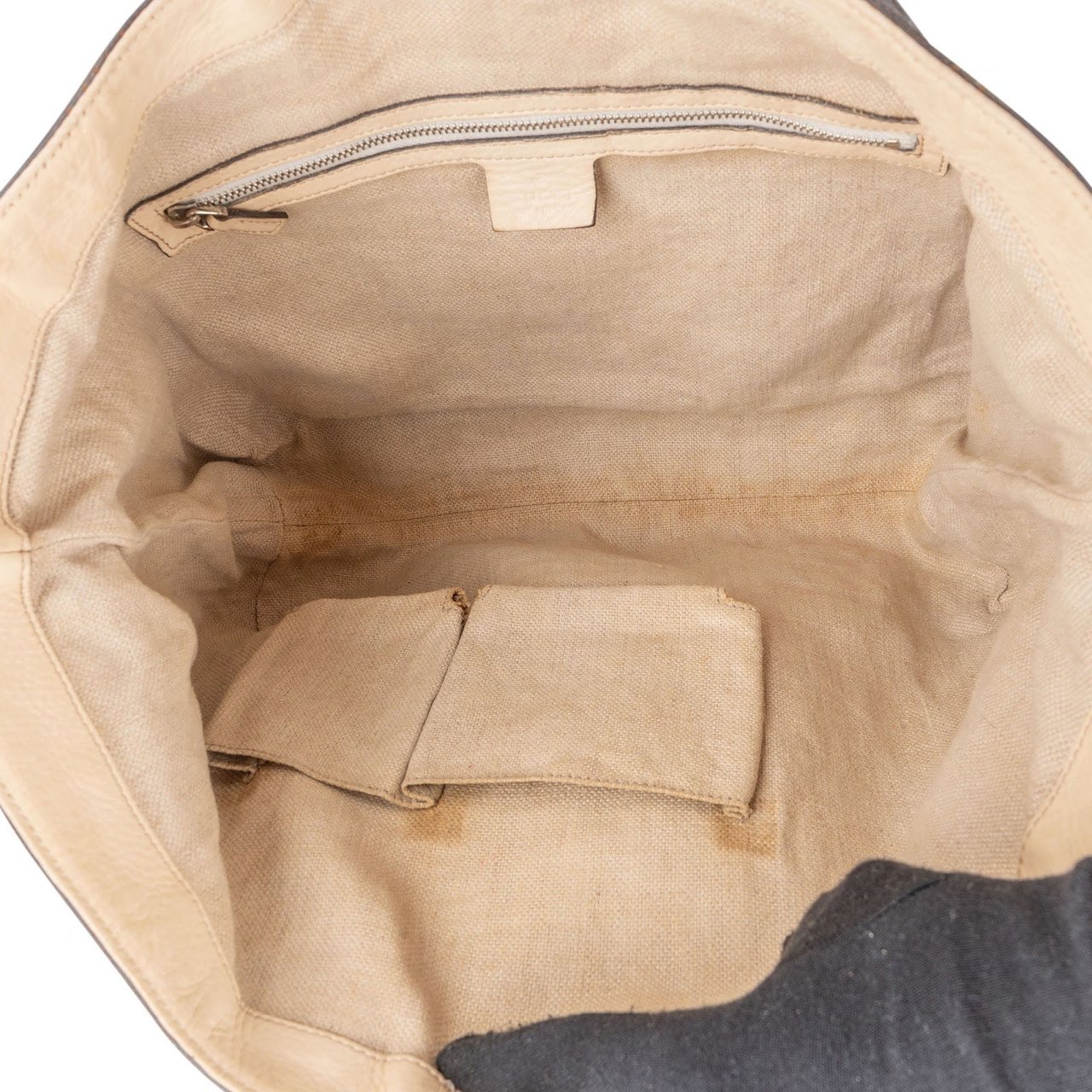 Gucci Monogram GG Canvas Jolicoeur Handbag Beige