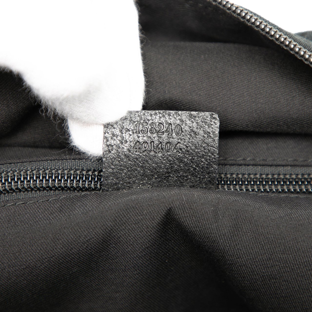 Gucci GG Canvas Web Travel Bag Zwart