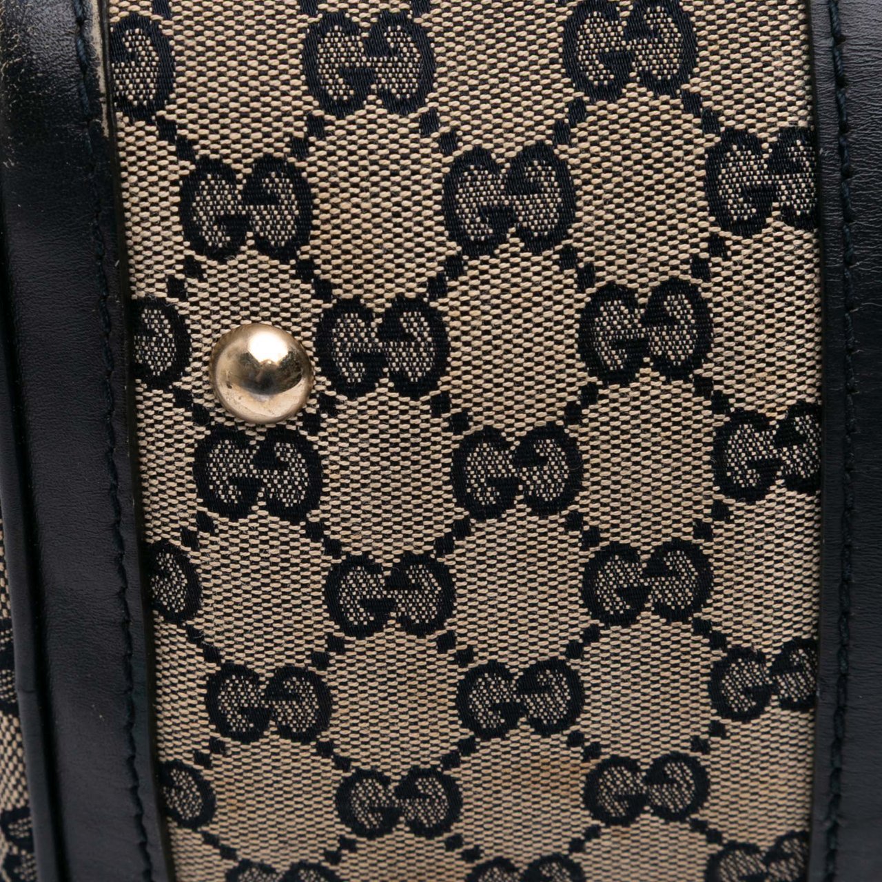 Gucci Medium GG Canvas Web Joy Boston Bag Bruin