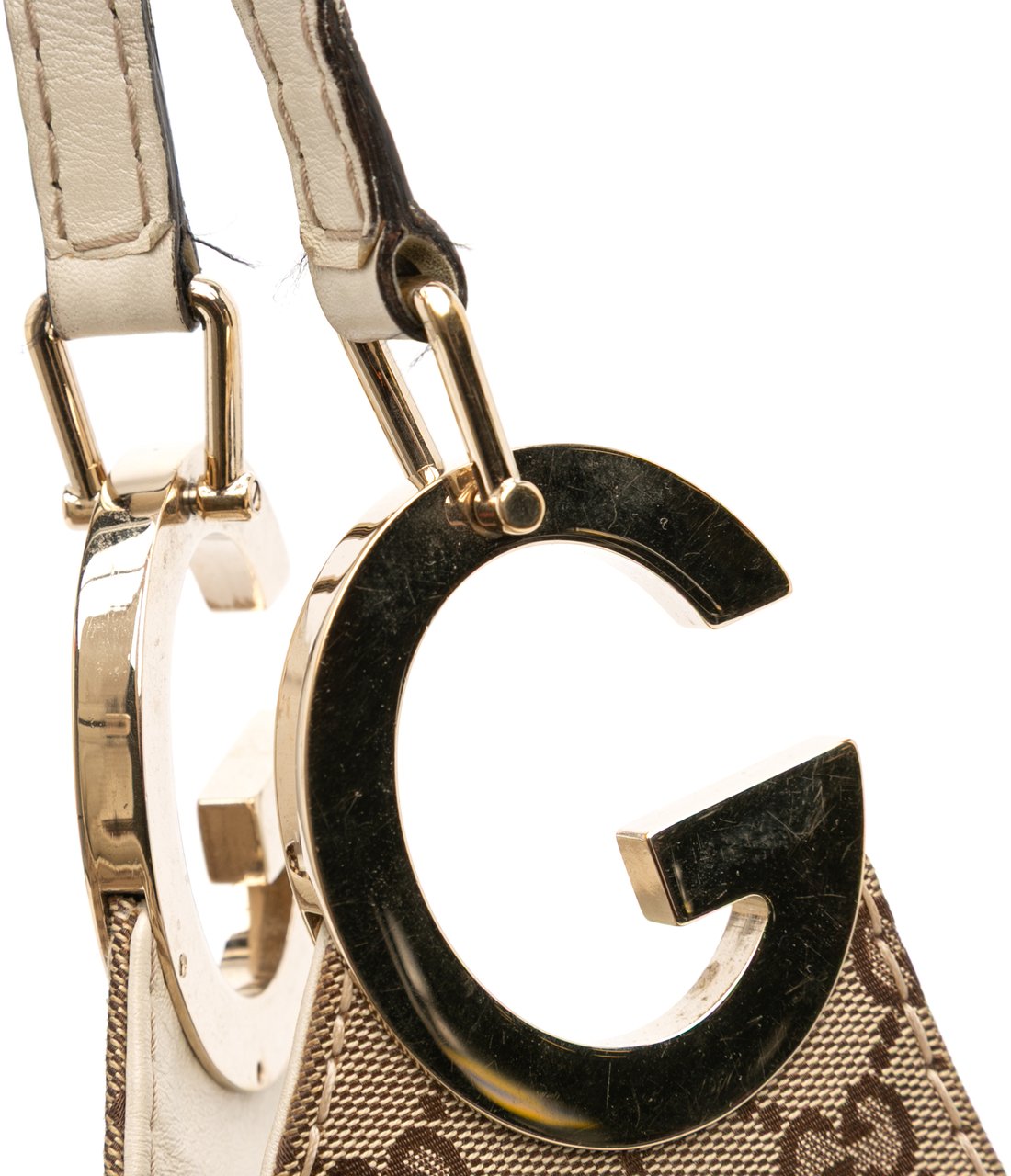 Gucci GG Canvas Charlotte Crossbody Bruin