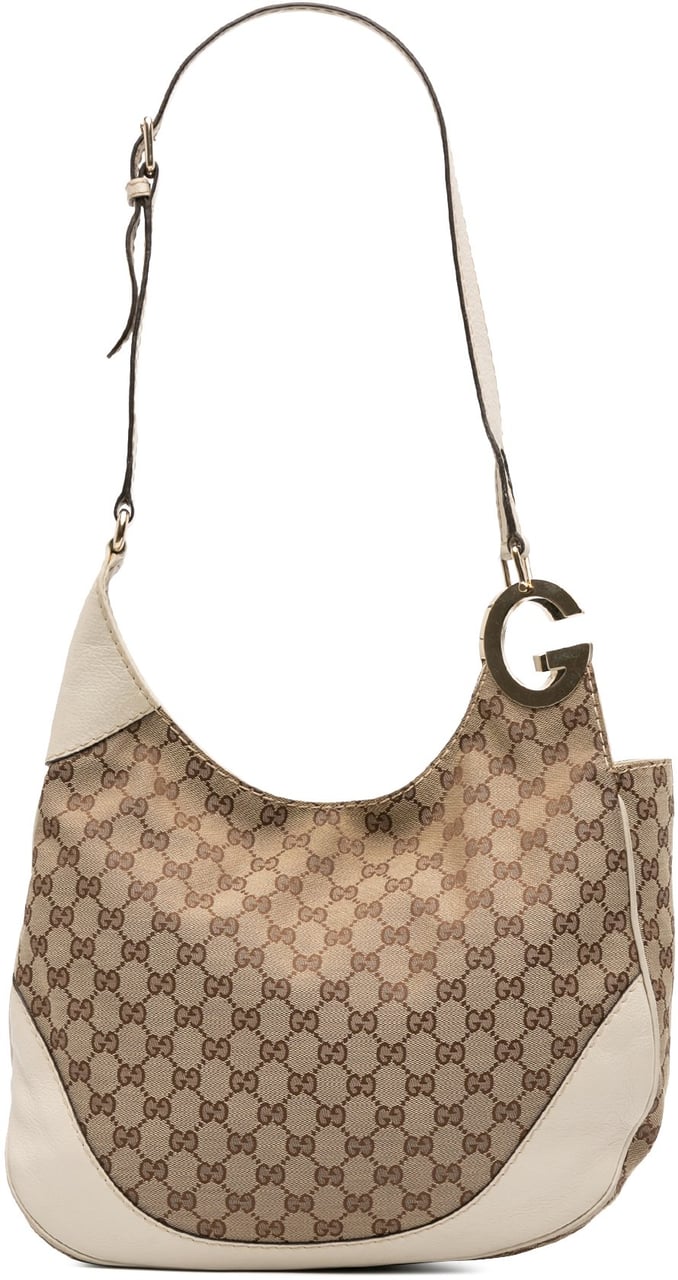 Gucci GG Canvas Charlotte Crossbody Bruin