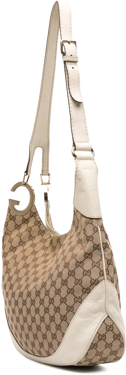 Gucci GG Canvas Charlotte Crossbody Bruin