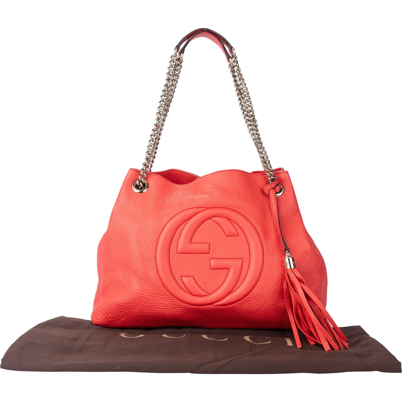 Gucci Gucci GG Leather Soho Crossbody Bag Divers