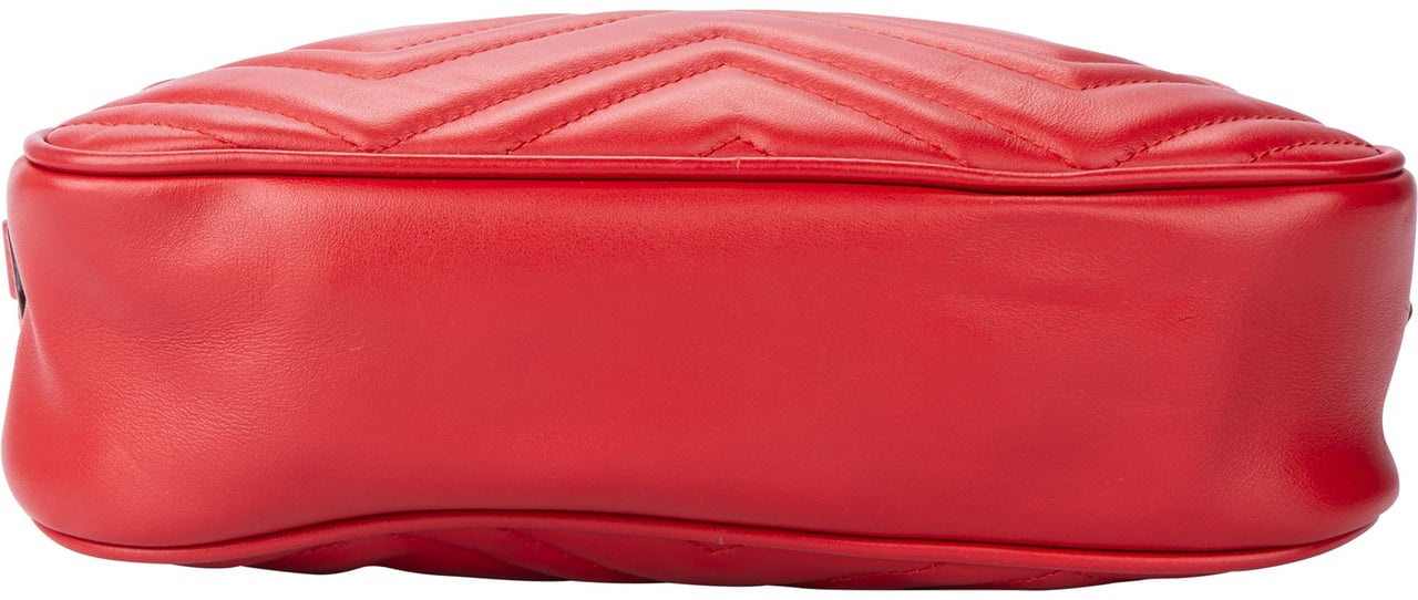 Gucci Gucci Rosso Leather GG Marmont Crossbody bag Divers