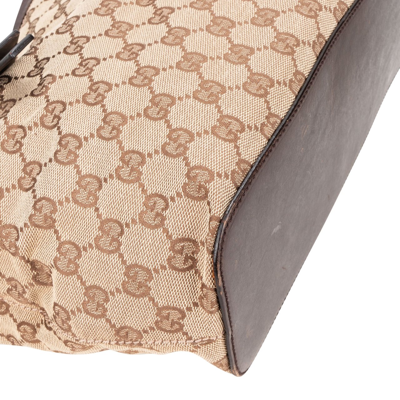 Gucci Gucci GG Monogram Wood Shoulder Bag Divers