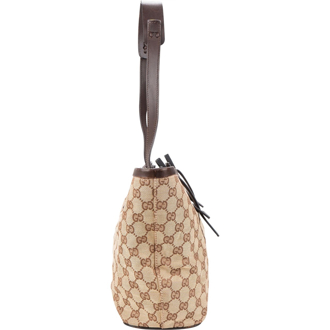 Gucci Gucci GG Monogram Wood Shoulder Bag Divers