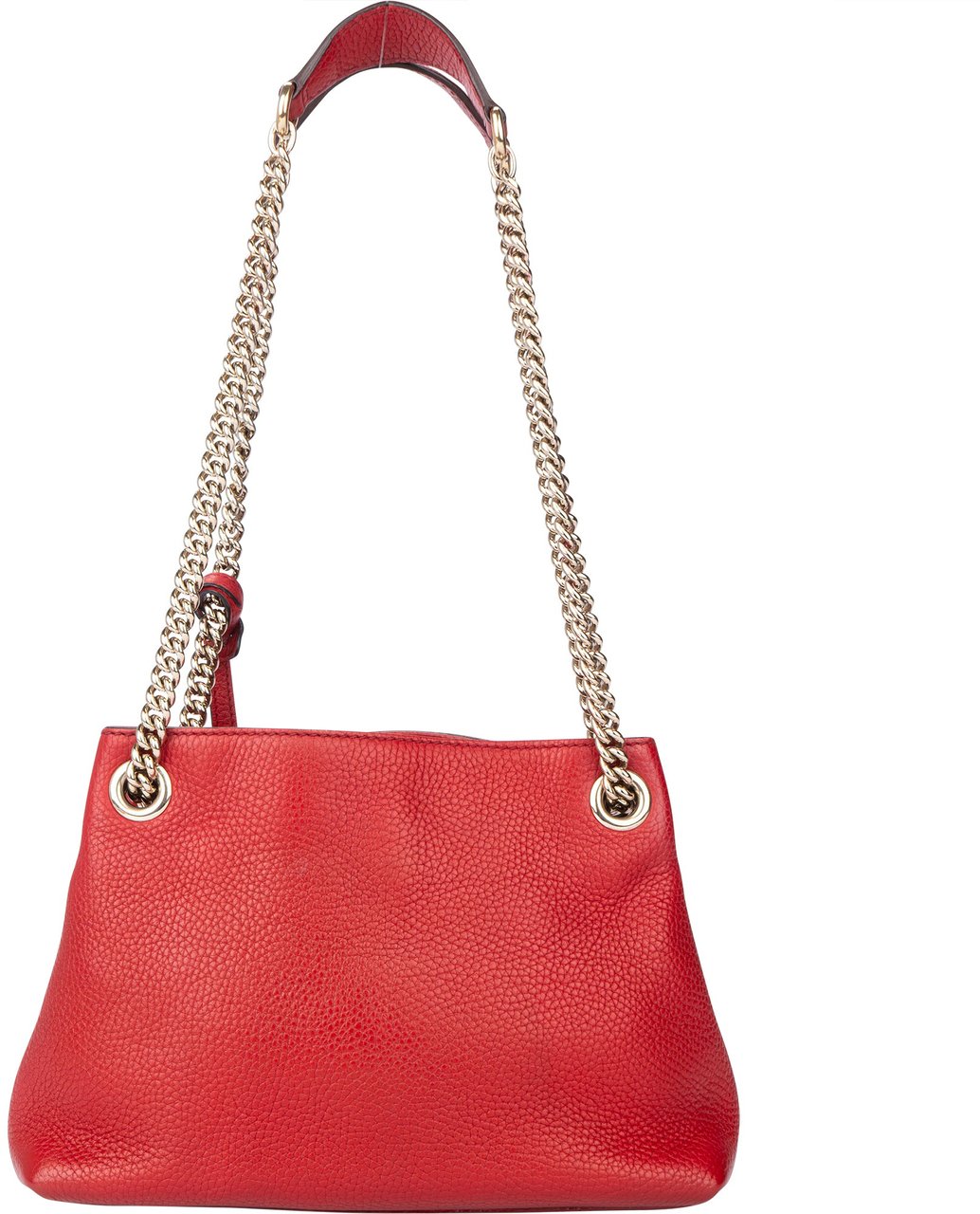 Gucci Gucci Rosso Leather GG Soho Crossbody Bag Divers