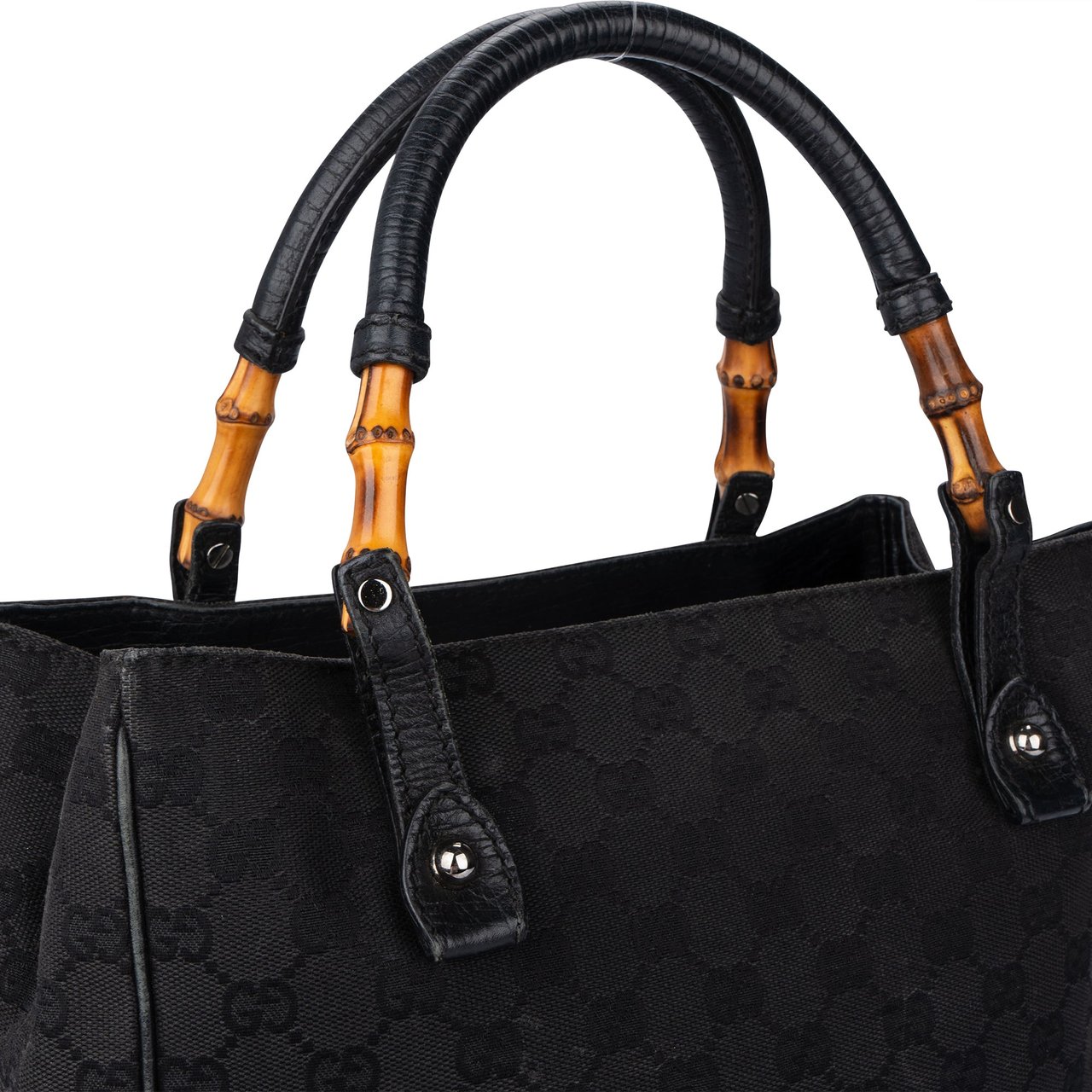 Gucci Gucci GG Monogram Bamboo Handbag Divers