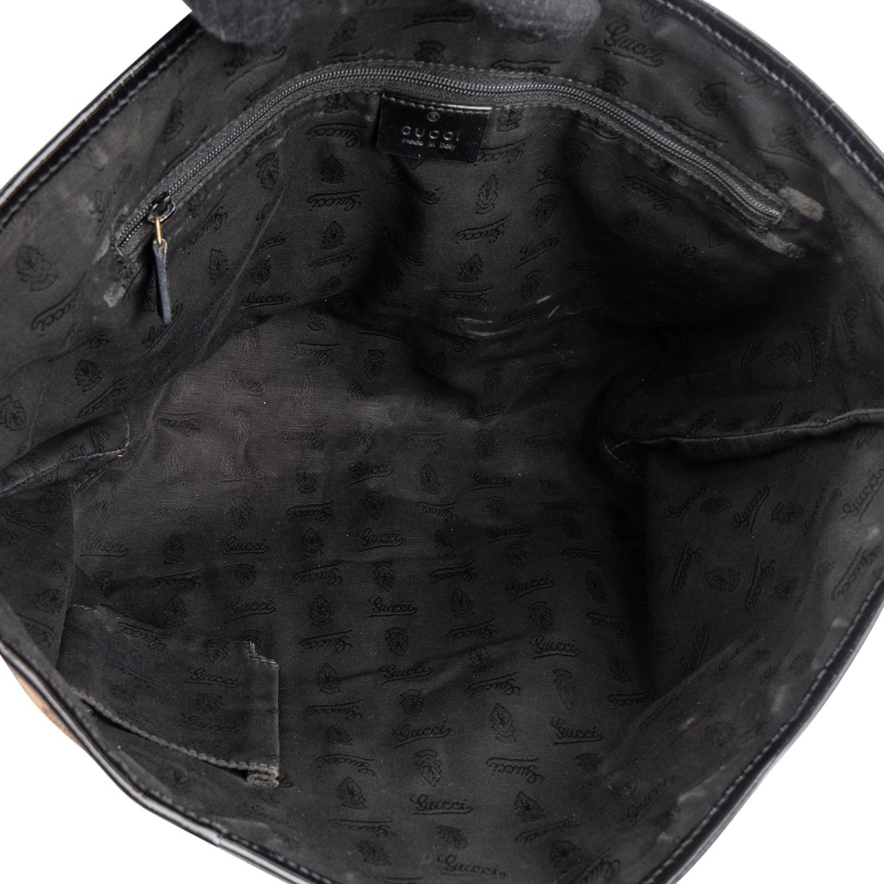 Gucci Gucci Monogram GG Joli Tote Shoulder Bag Beige