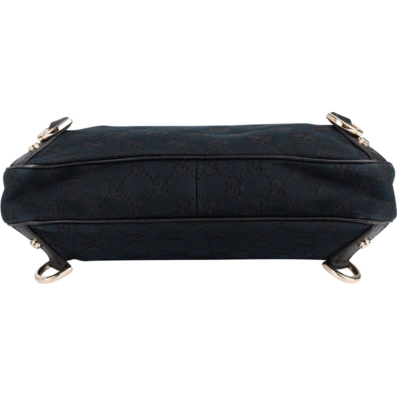 Gucci Gucci Monogram GG Abbey D-Ring Shoulder Bag Zwart