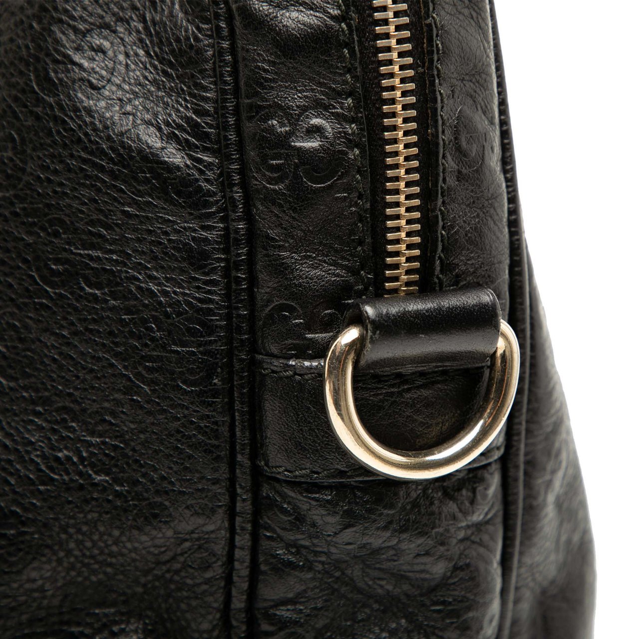 Gucci Guccissima Business Bag Zwart