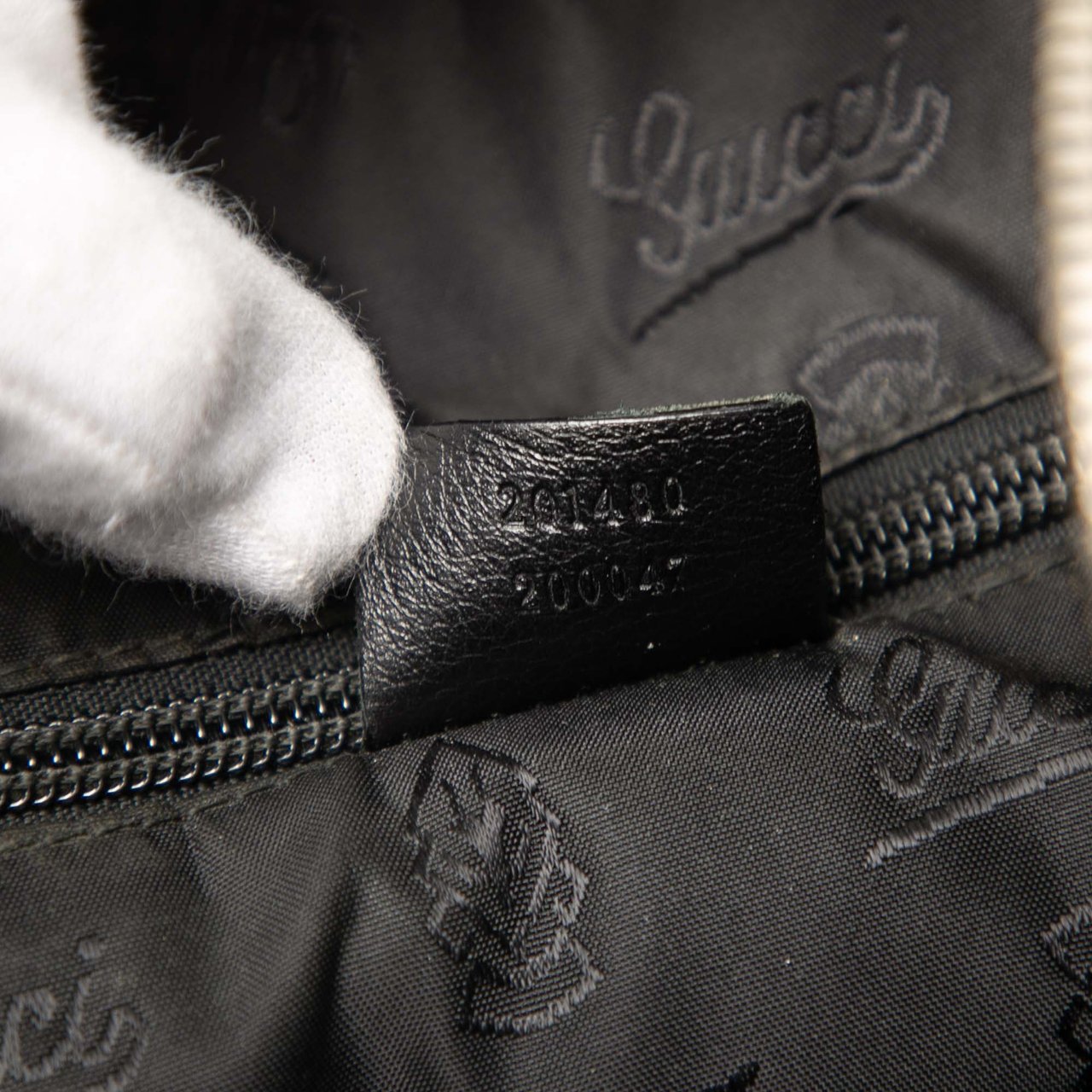 Gucci Guccissima Business Bag Zwart