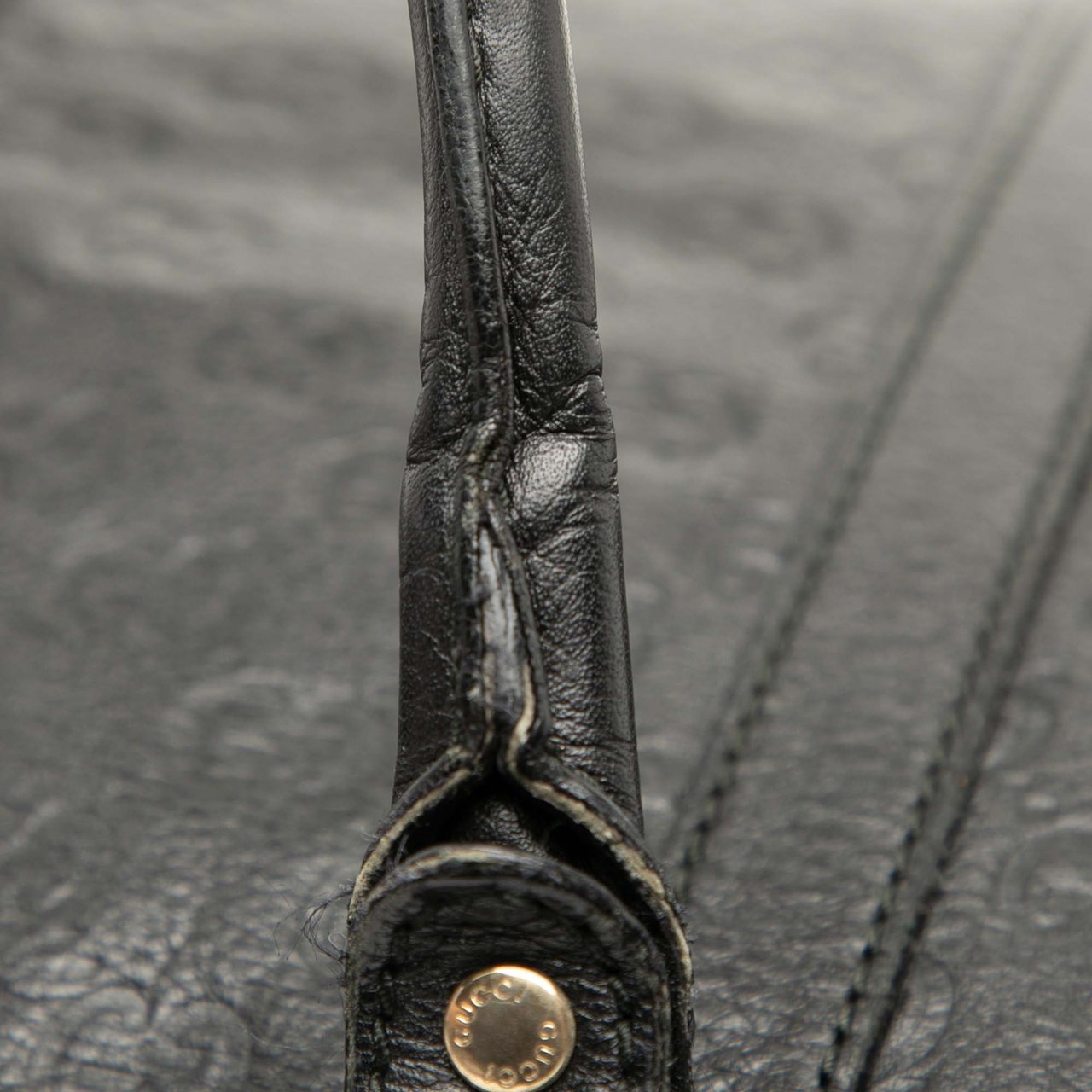 Gucci Guccissima Business Bag Zwart