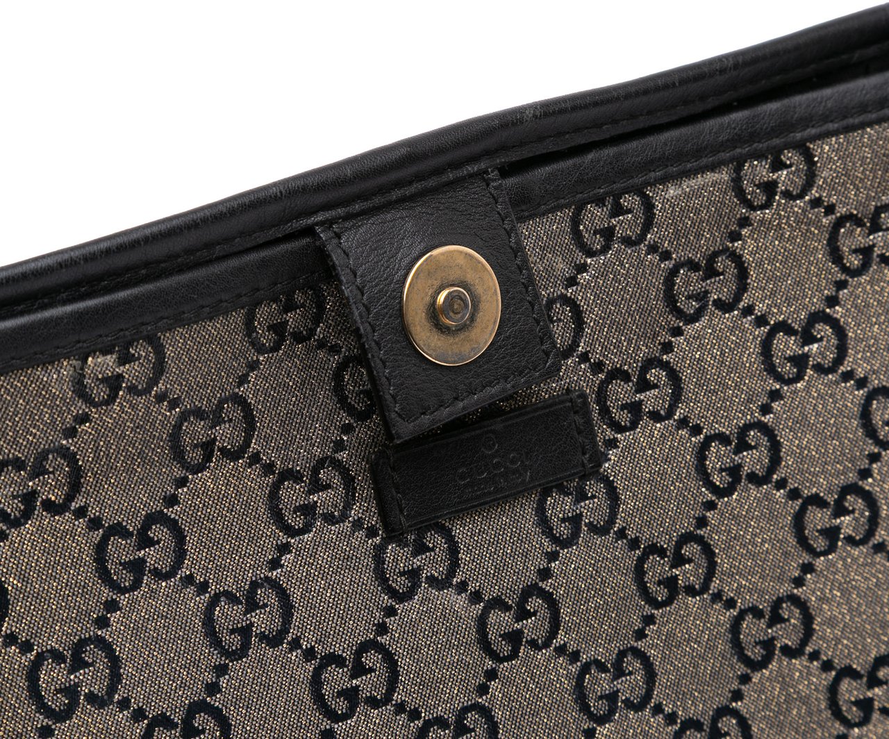 Gucci Medium GG Crystal Joy Tote Bruin
