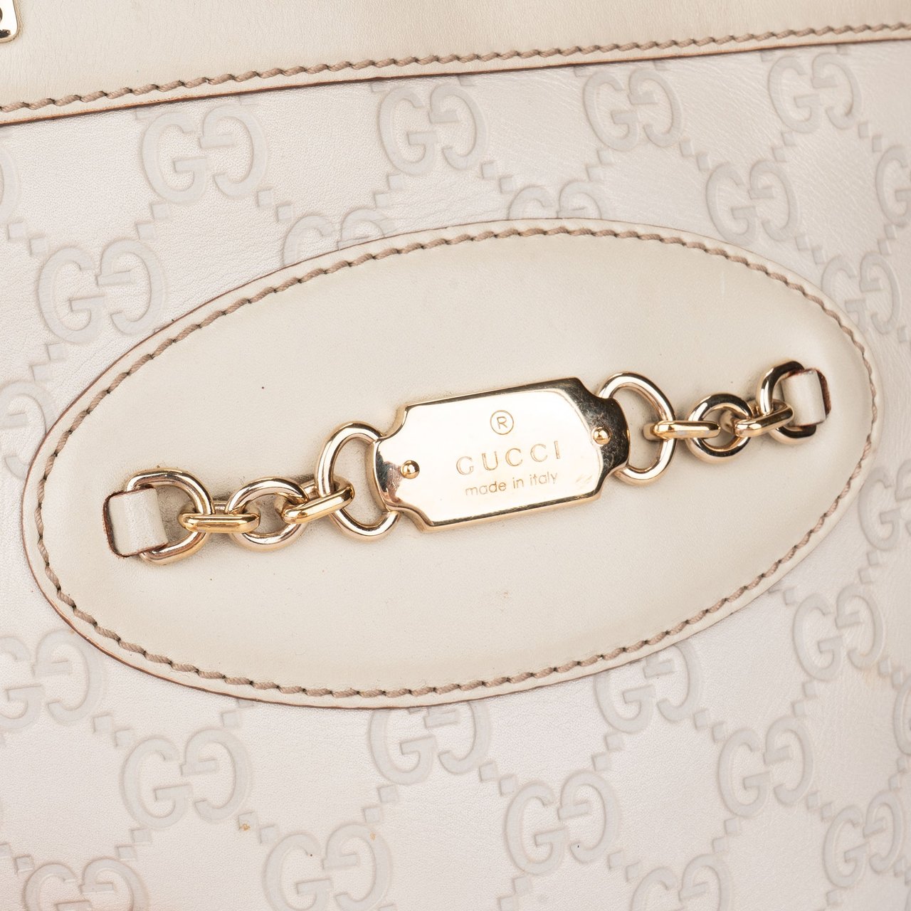 Gucci Gucci GG Leather Monogram Handbag Divers