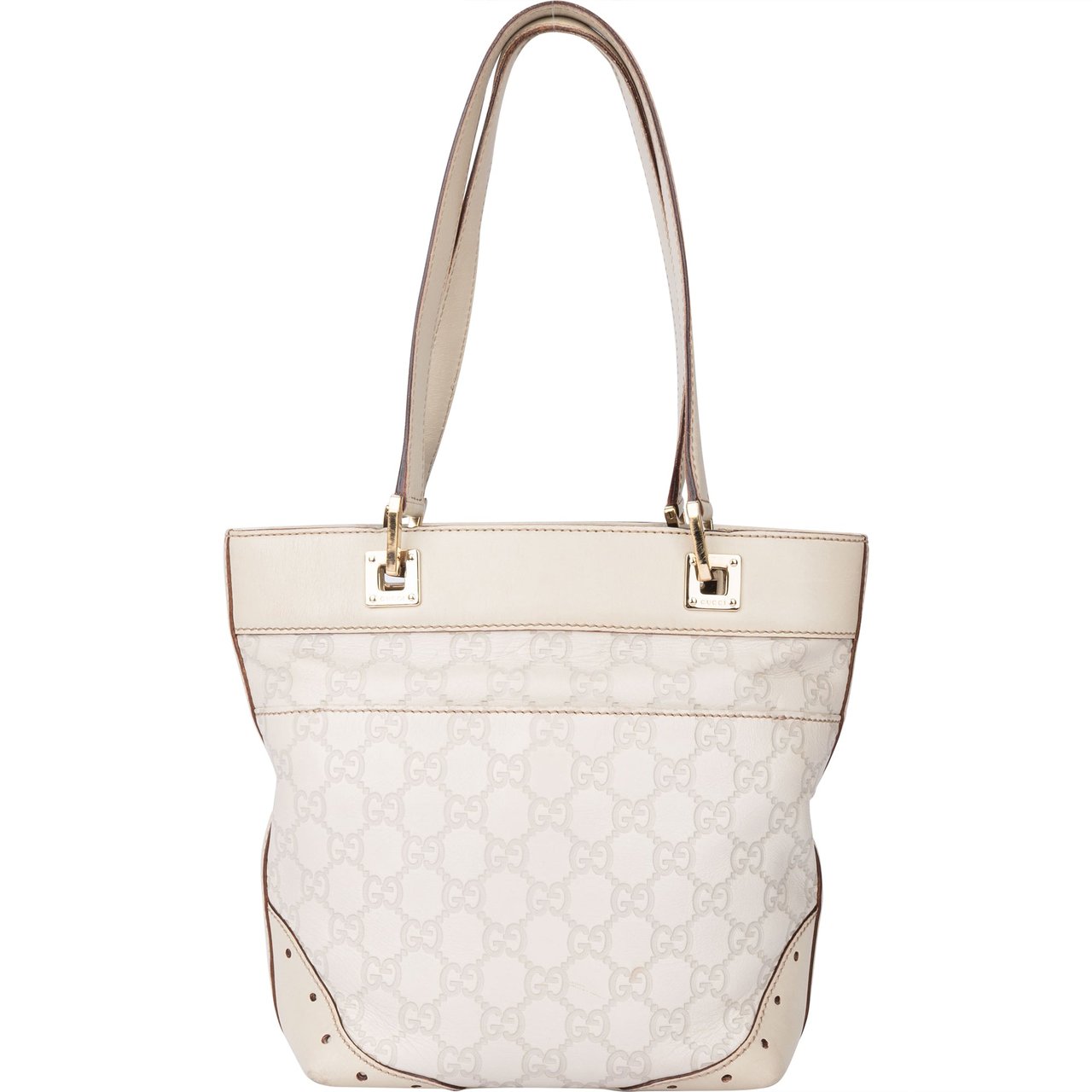 Gucci Gucci GG Leather Monogram Handbag Divers