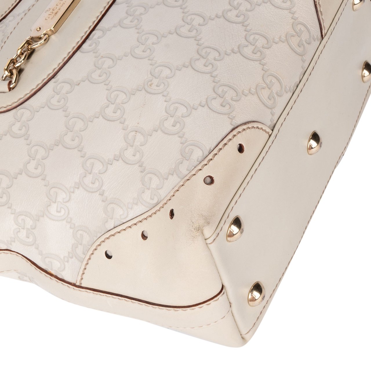 Gucci Gucci GG Leather Monogram Handbag Divers