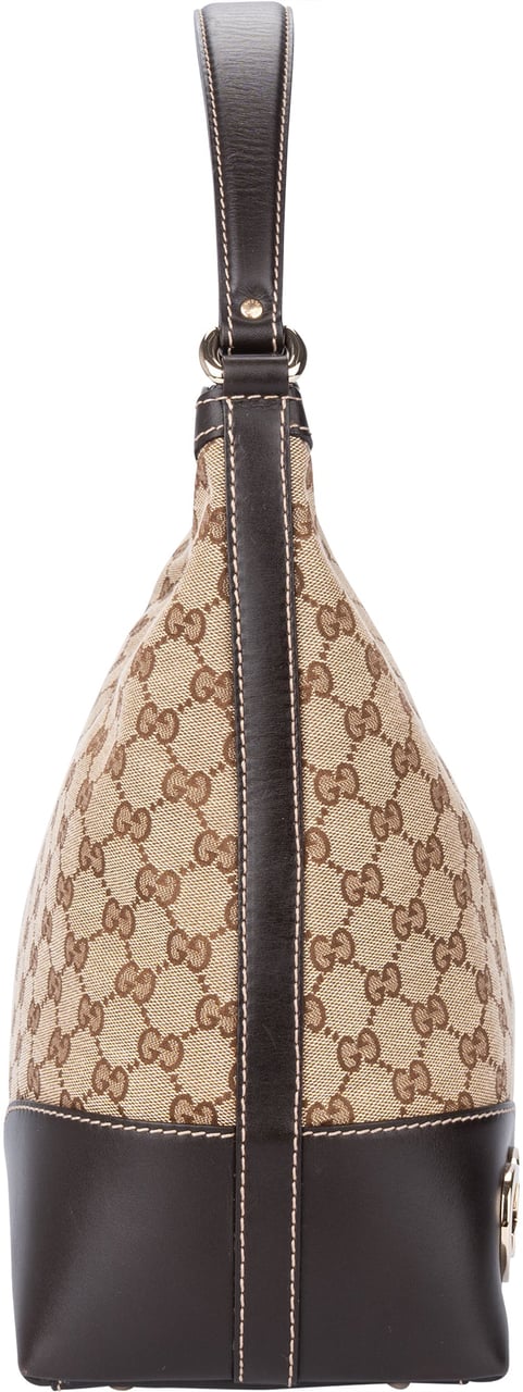 Gucci Gucci GG Monogram Lovely Heart Hobo Bag Divers