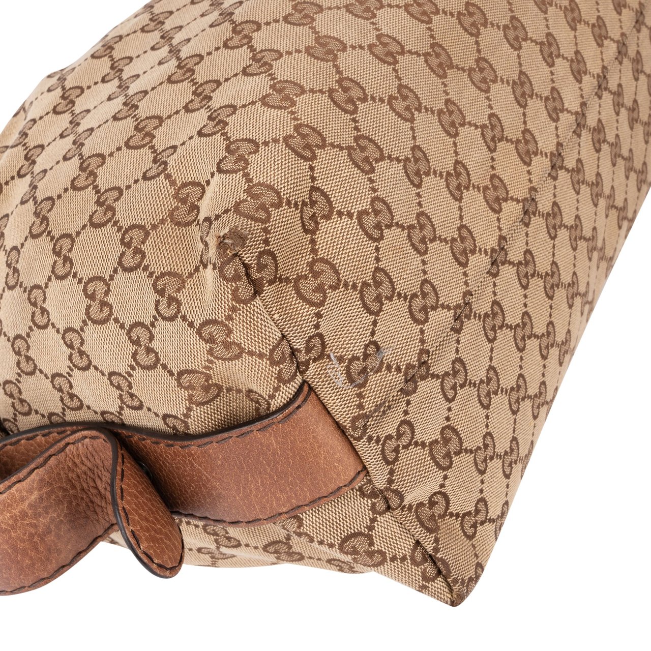 Gucci Gucci GG Monogram Heavy Bamboo Handbag Divers