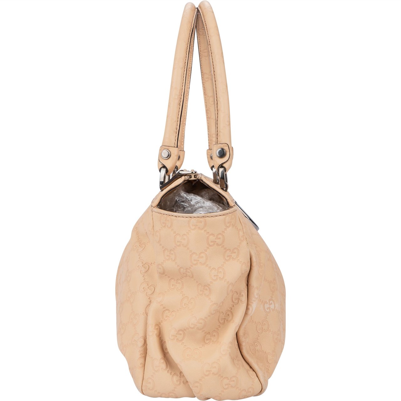 Gucci Gucci GG Leather Monogram Abbey Handbag Divers