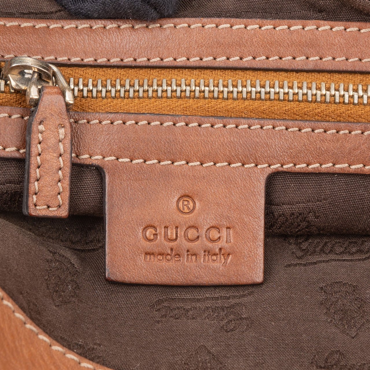 Gucci Gucci GG Monogram Leather Charm Handbag Divers