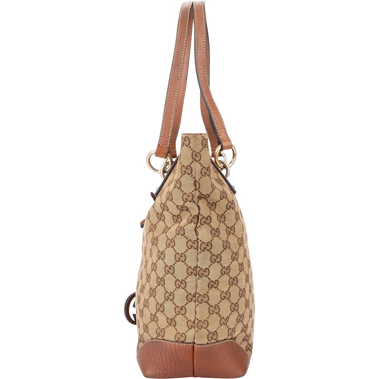 Gucci Gucci GG Monogram Leather Charm Handbag Divers