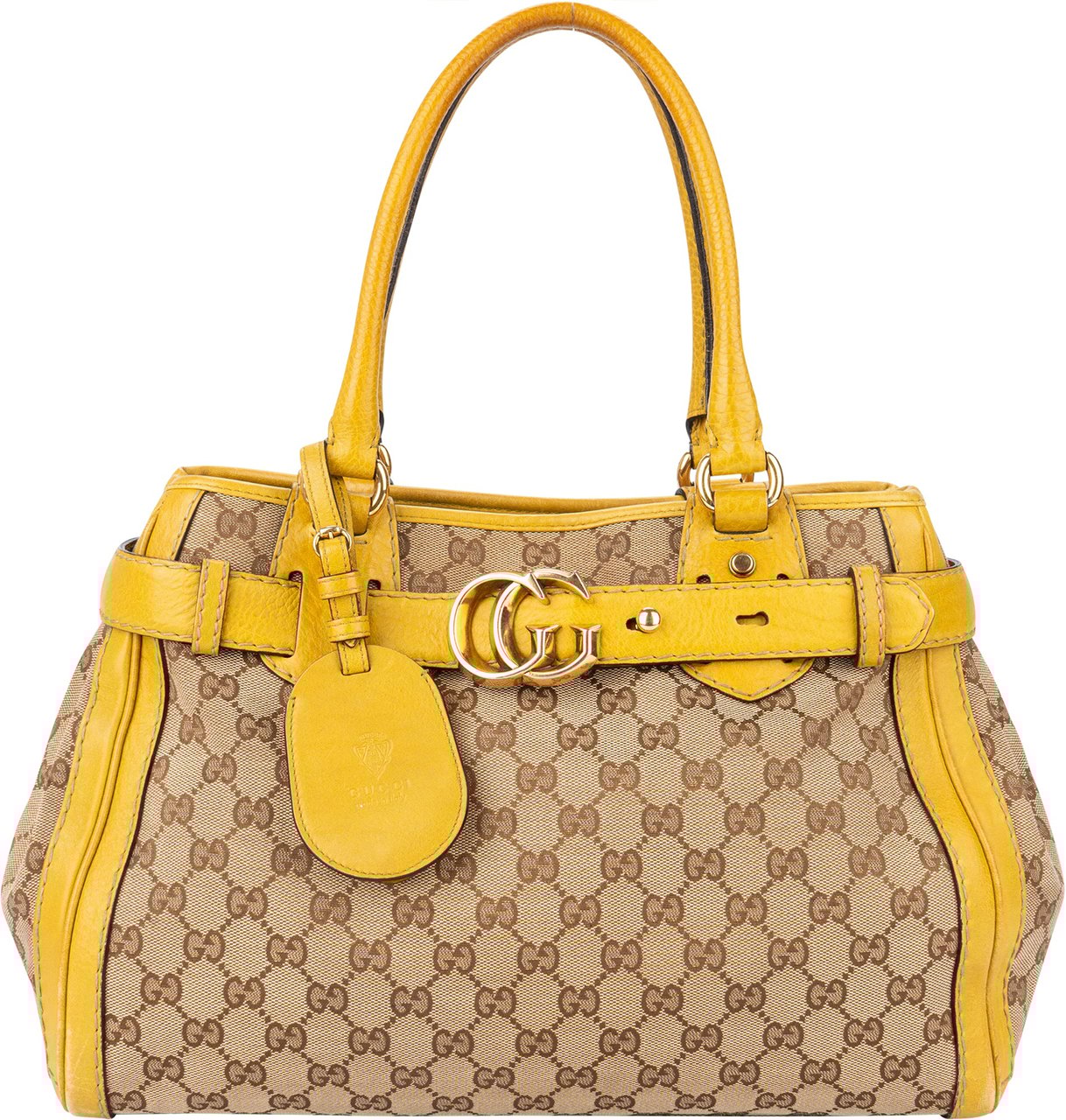 Gucci Gucci GG Monogram Running Tote Handbag Bruin