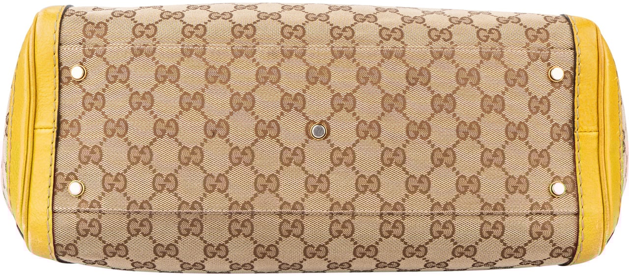 Gucci Gucci GG Monogram Running Tote Handbag Bruin