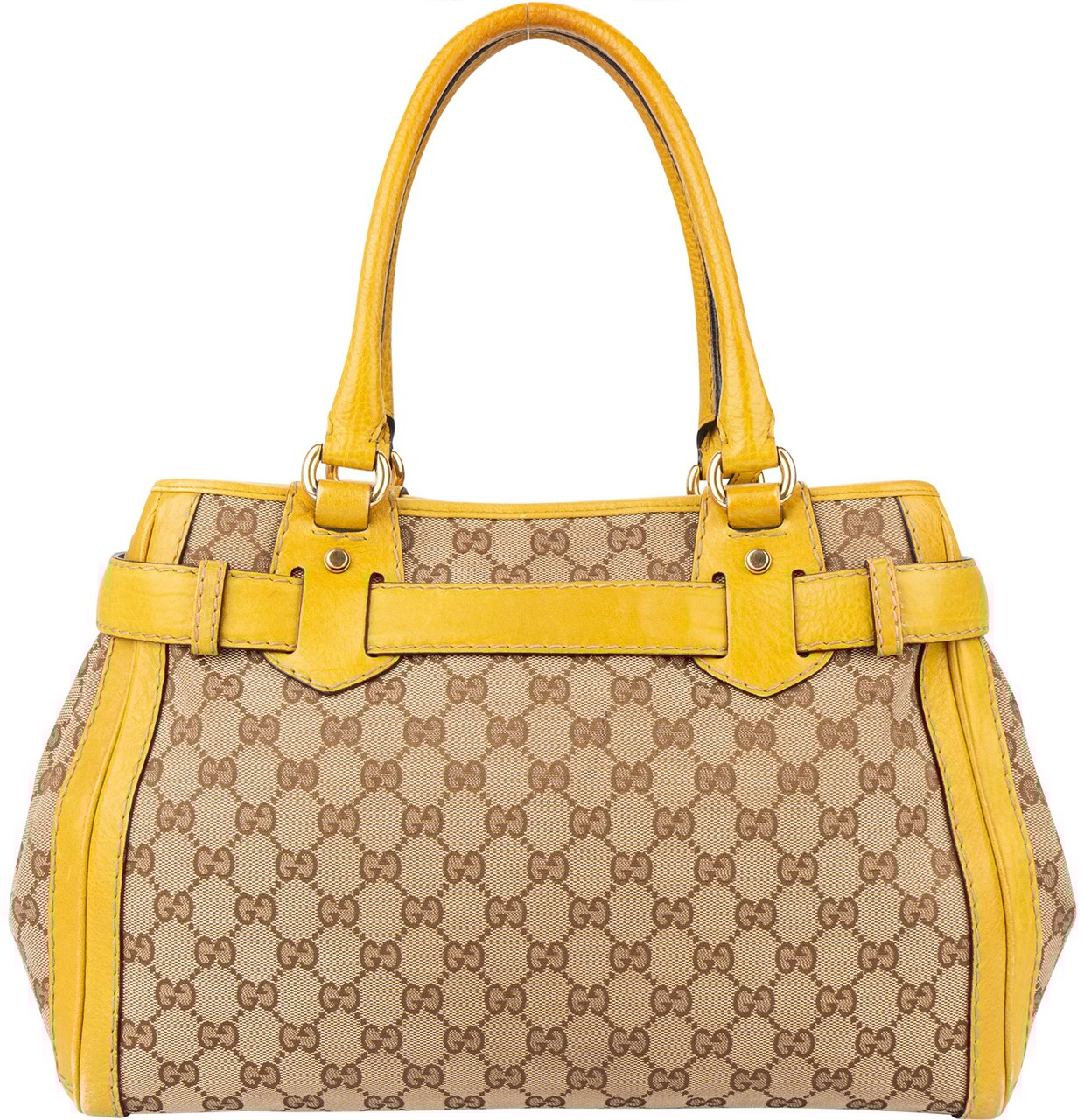 Gucci Gucci GG Monogram Running Tote Handbag Bruin