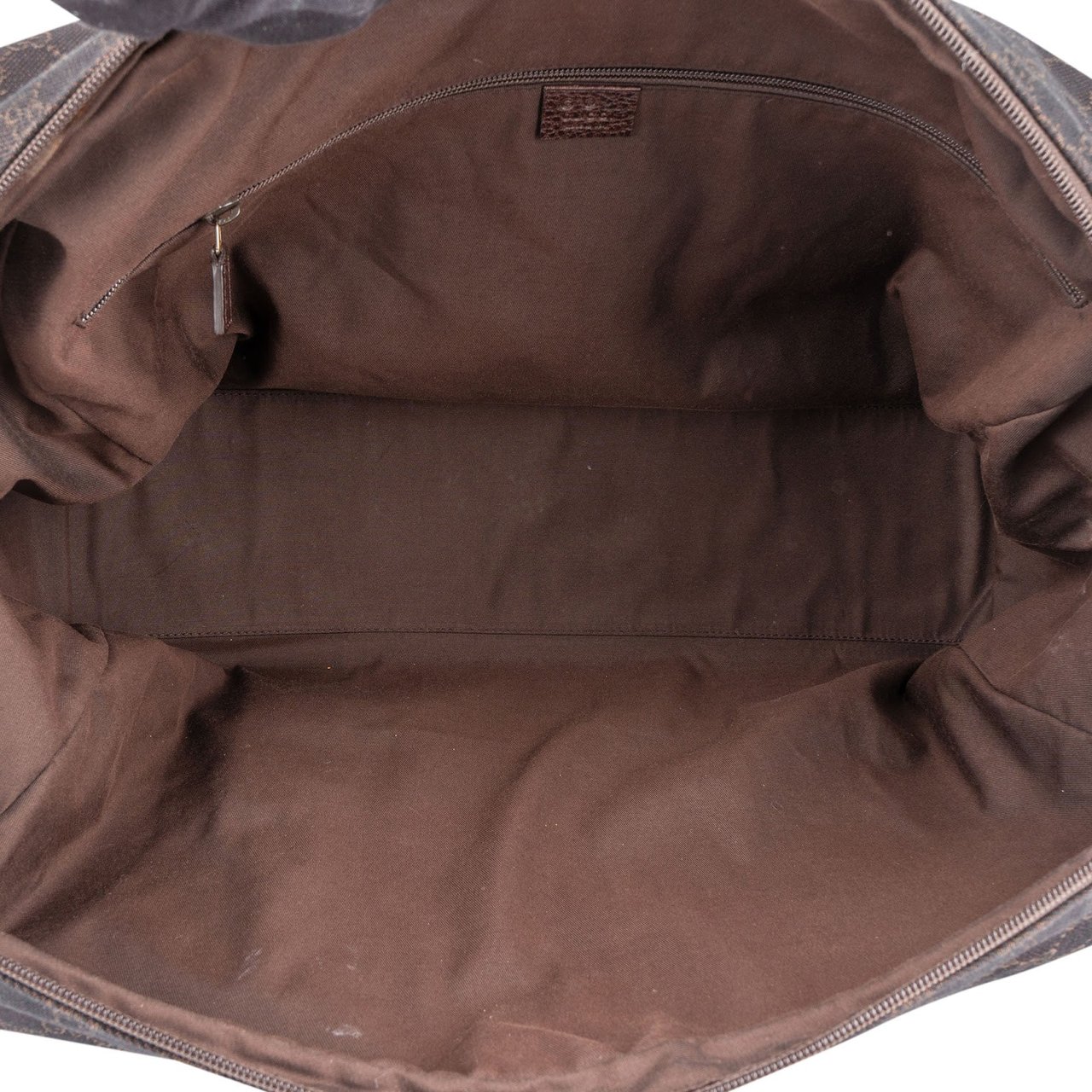 Gucci Monogram GG 50 Boston Travel Bag Bruin