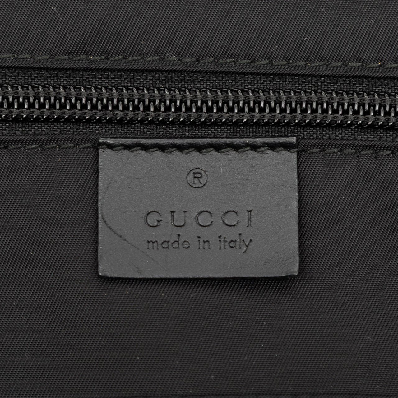 Gucci Canvas Techno Web Backpack Zwart
