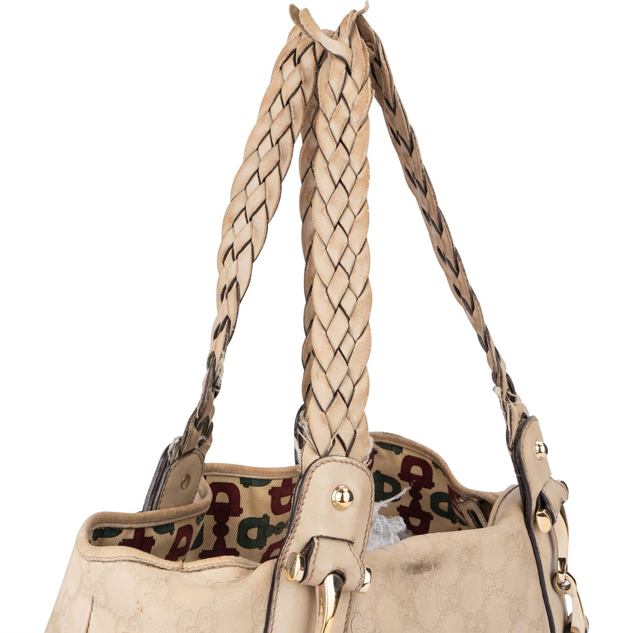 Gucci Gucci GG Leather Monogram Pelham Handbag Divers