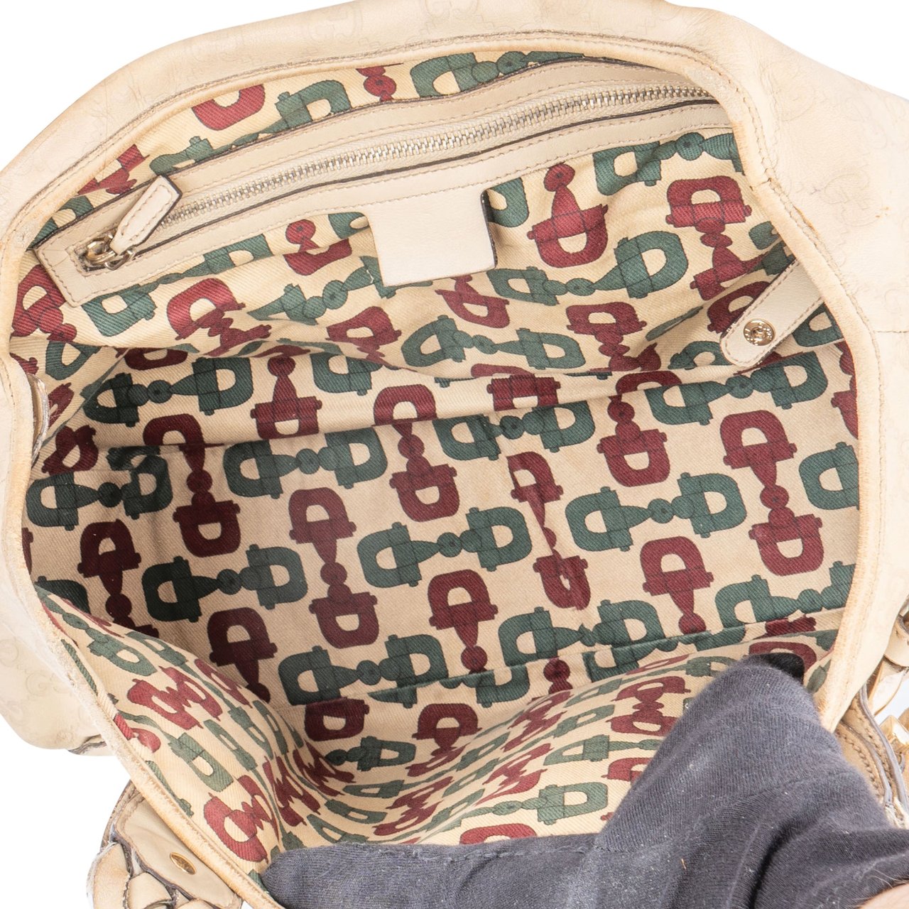 Gucci Gucci GG Leather Monogram Pelham Handbag Divers