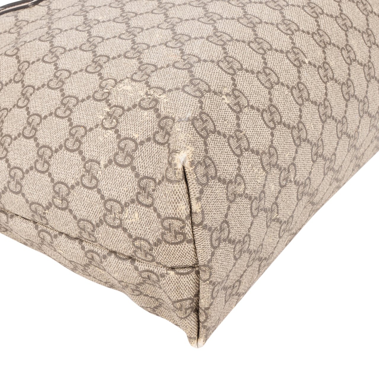 Gucci Gucci GG Supreme Monogram Handbag Bruin