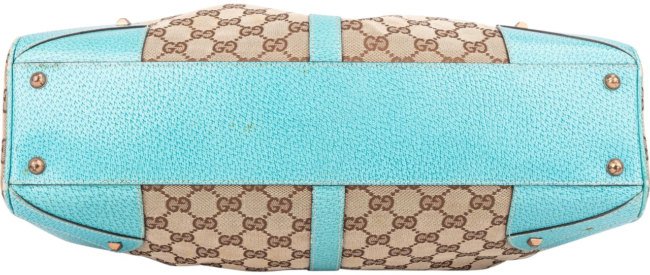 Gucci Gucci GG Monogram Spikes Jackie Handbag Divers