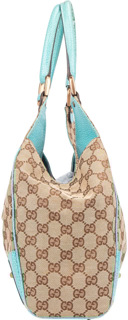 Gucci Gucci GG Monogram Spikes Jackie Handbag Divers