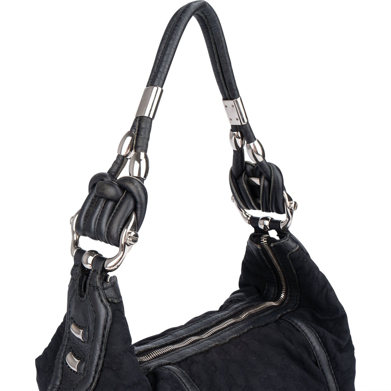 Gucci Gucci GG Monogram Bamboo Hobo Bag Divers