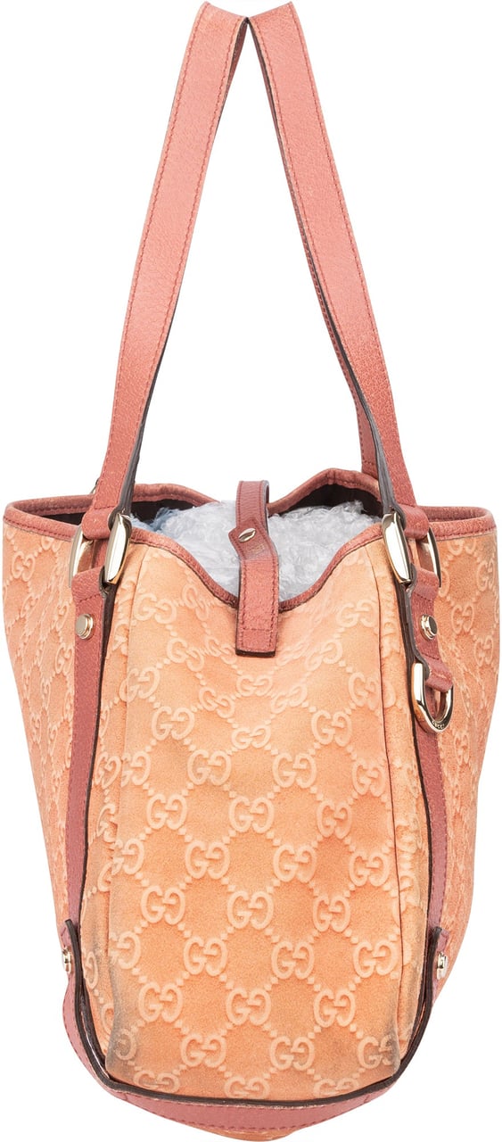 Gucci Gucci Suede Monogram Abbey 2006 Handbag Divers