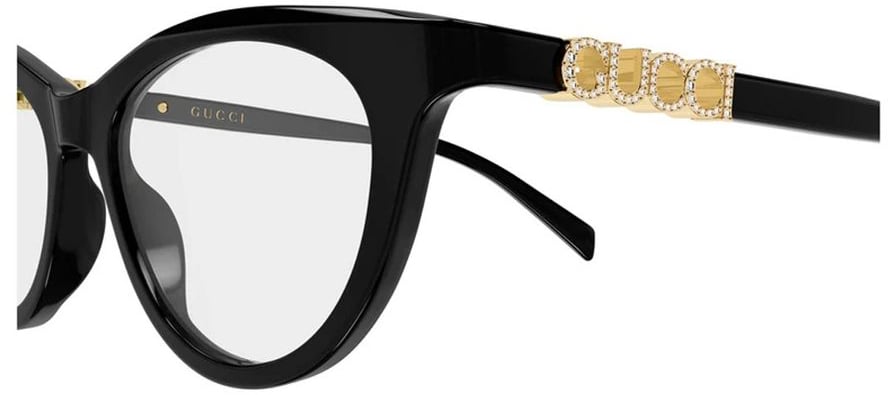 Gucci Gg2034O 005 Black Sunglasses Wit