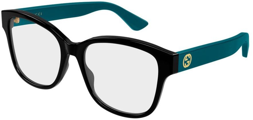 Gucci Black Blue GG1340O Injected Square Eyewear Wit