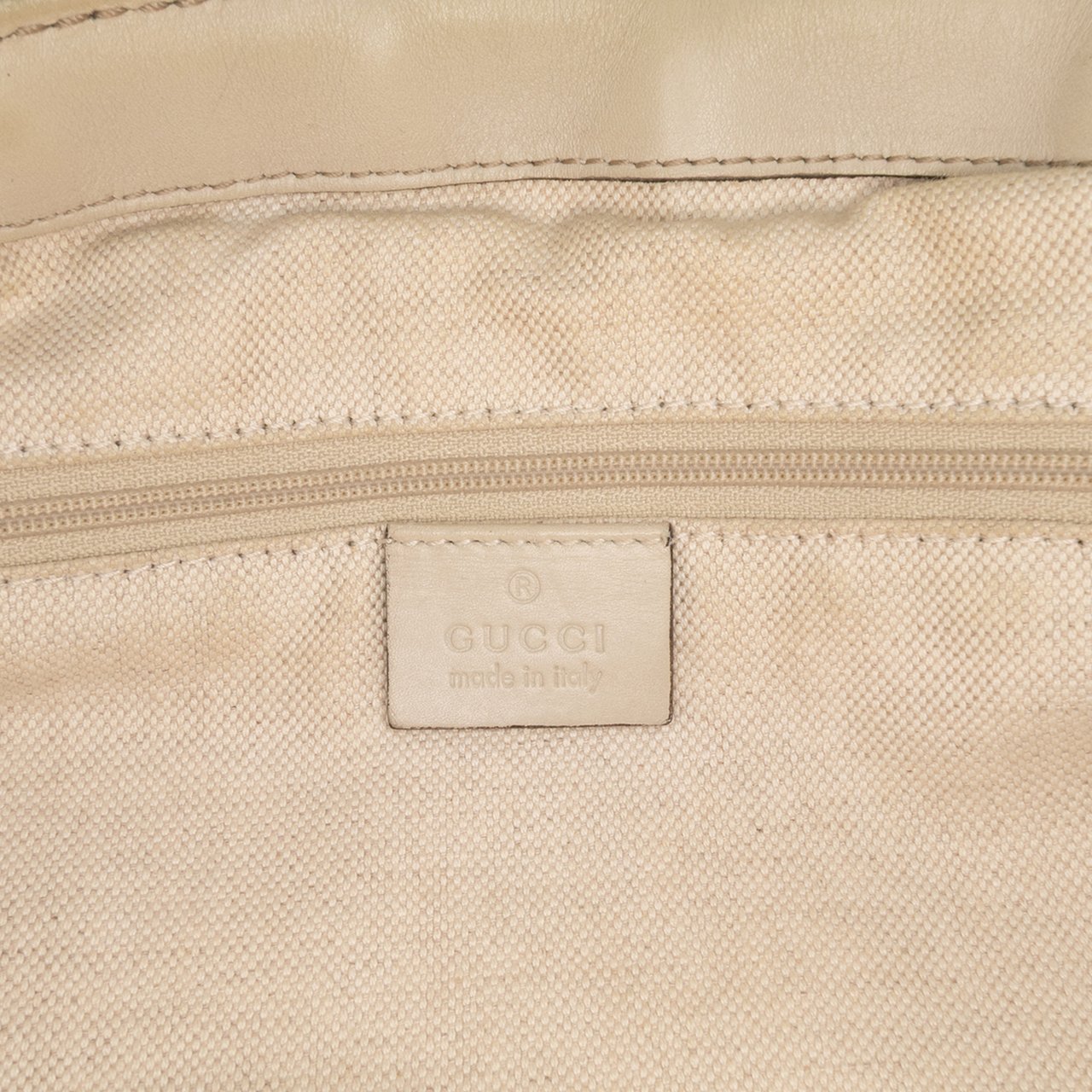 Gucci GG Canvas Sukey Satchel Bruin