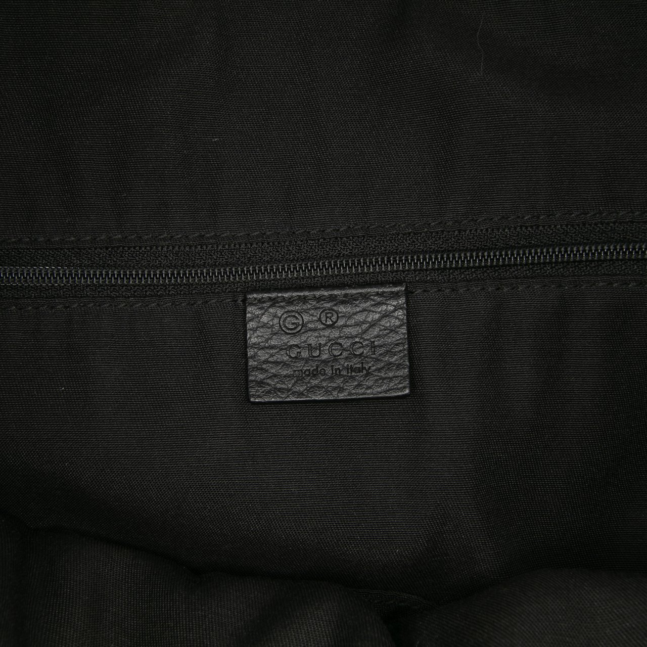 Gucci Large GG Canvas Charm Dome Satchel Zwart