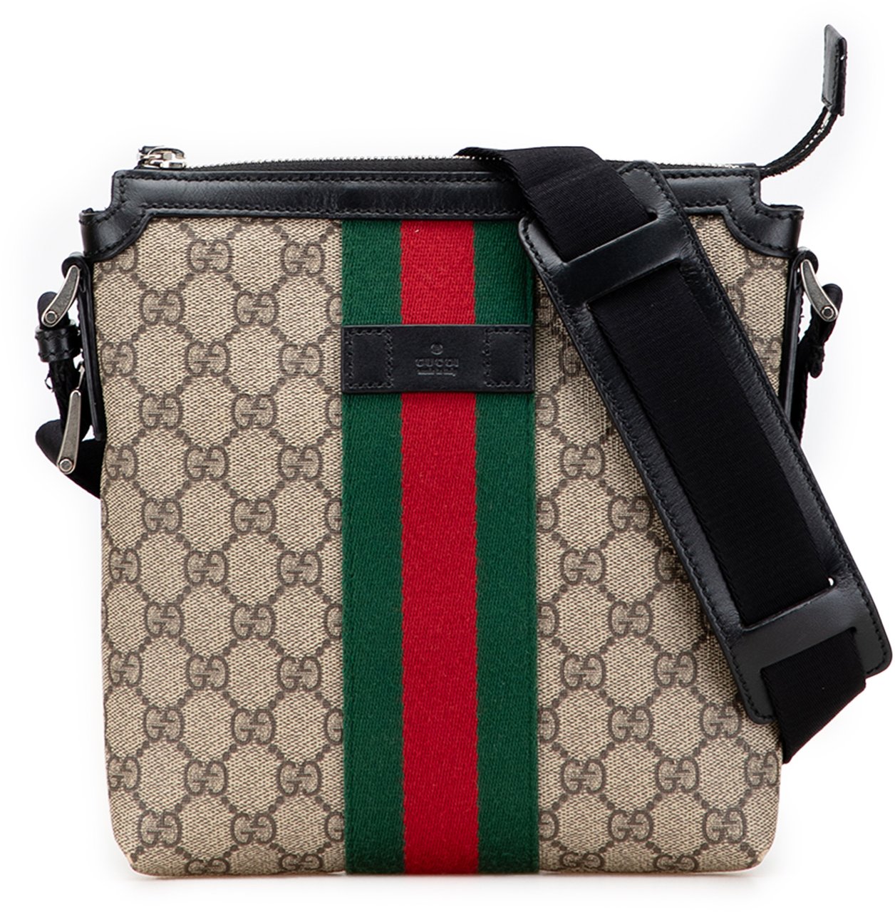 Gucci GG Supreme Web Crossbody Bruin